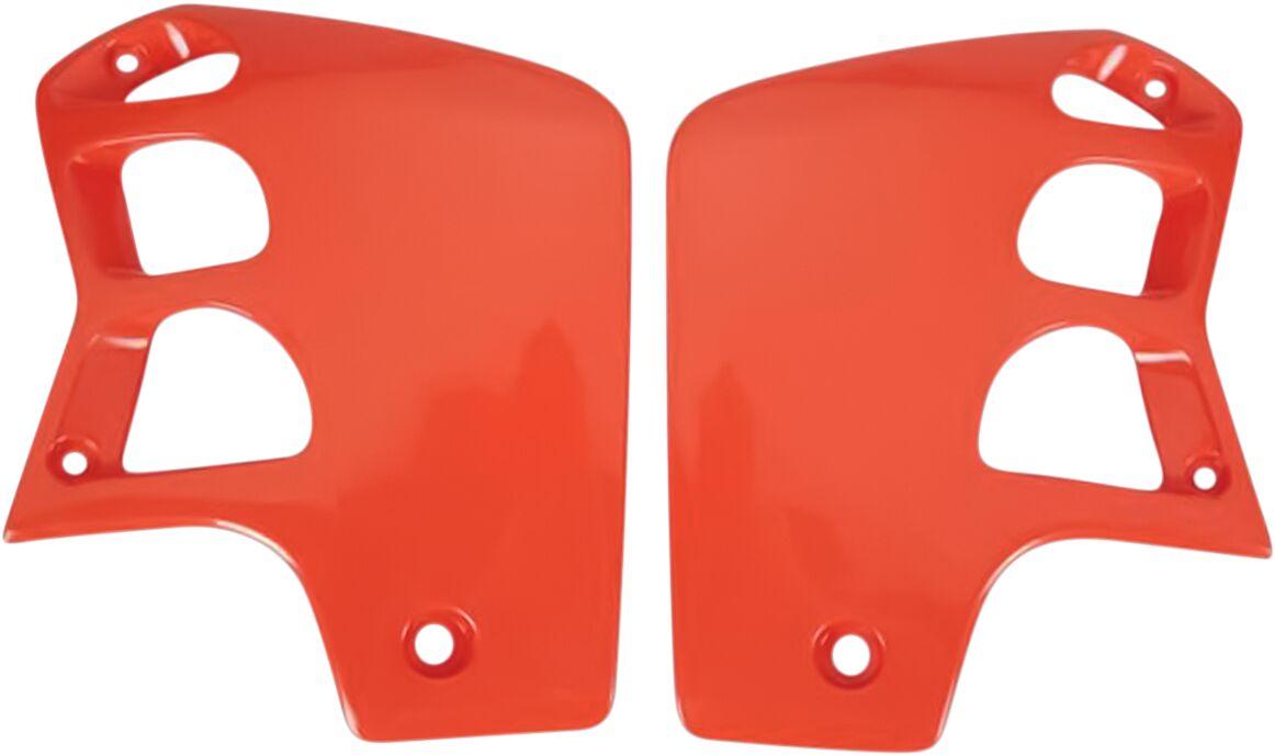 HO02620#121 - UFO Radiator Scoops - Honda CR500 1989-2001 - CR Orange