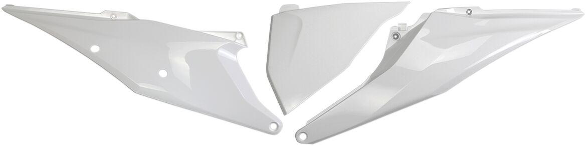 Ufo White Kt04093#047 - Side Panels - Ktm Exc-F 2020, Sx 125/250 2019-20