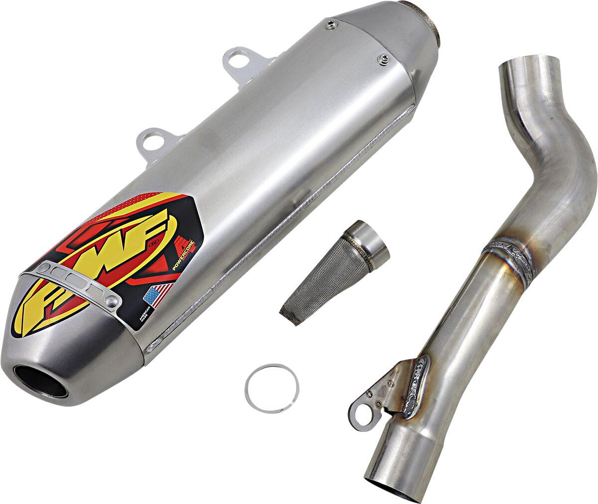 045666 - FMF Powercore 4 Hex Slip On Exhaust Silencer For Beta RR 350/390/430/480 2020-23