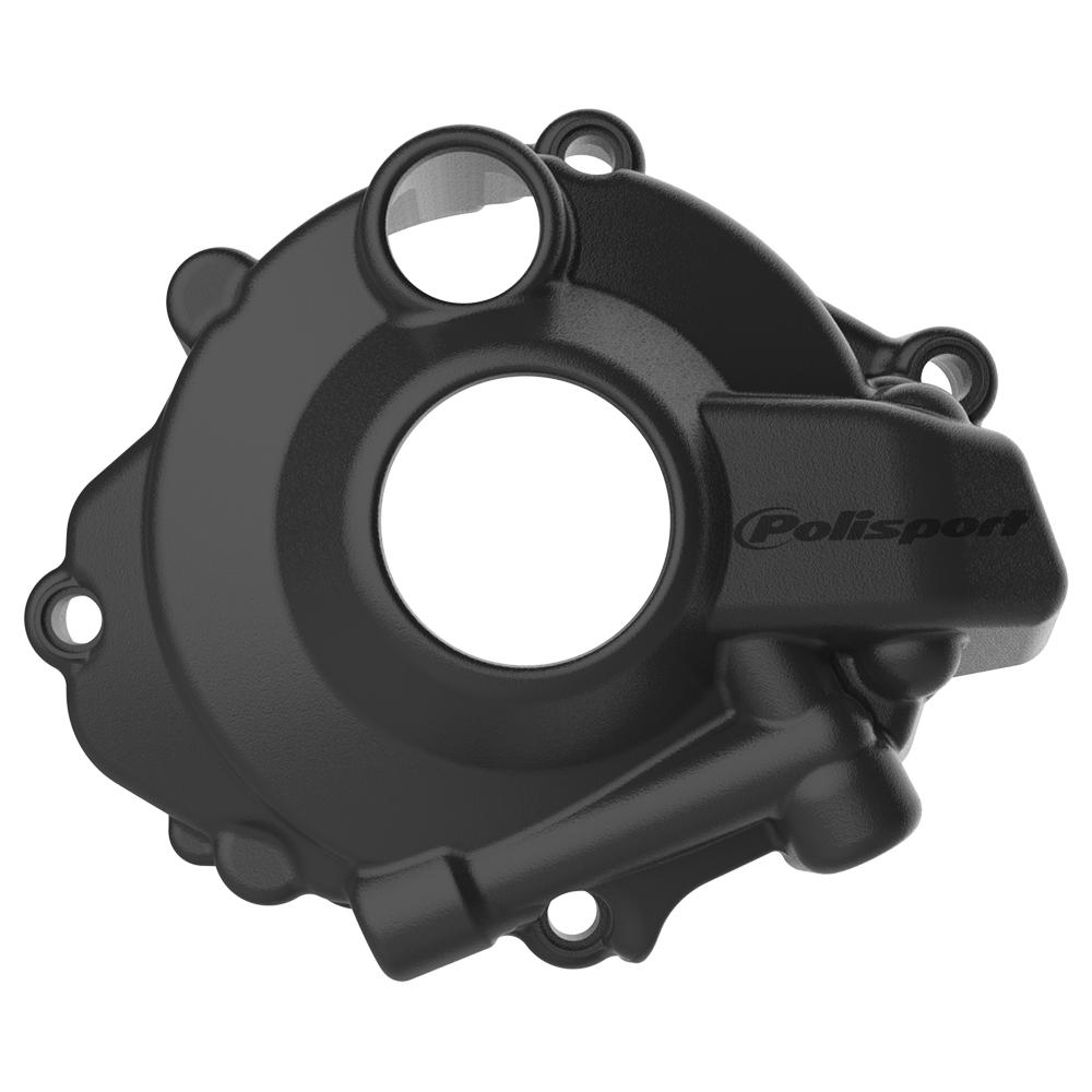 Polisport Ignition Cover Protector - Honda CRF250R 2018-23, CRF250RX 2019-23 - Black