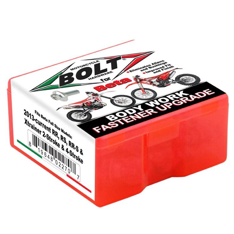 Bolt Hardware Plastic Fastener Kit - Beta RR 125-300 2013-2025, RR 350-500 2013-2025