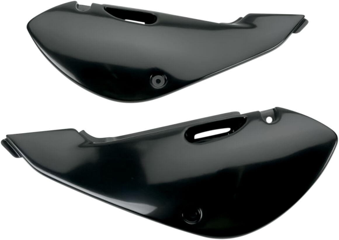 Ufo Black Ka03734#001 - Side Panels - Kawasaki Kx65 2001-2018, Klx110 2002-09