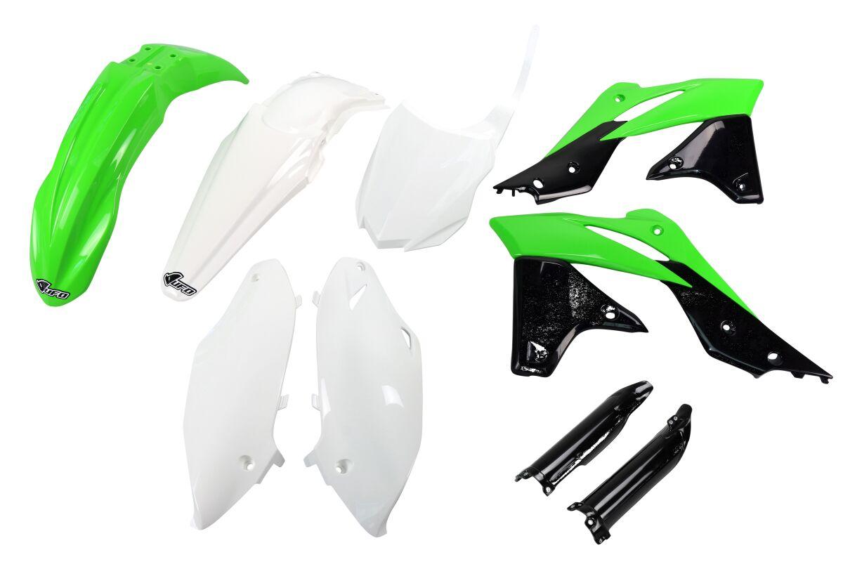 Ufo Kakit221f@999 - Full Plastics Kit - Kawasaki Kxf250 2014-16 - Oem