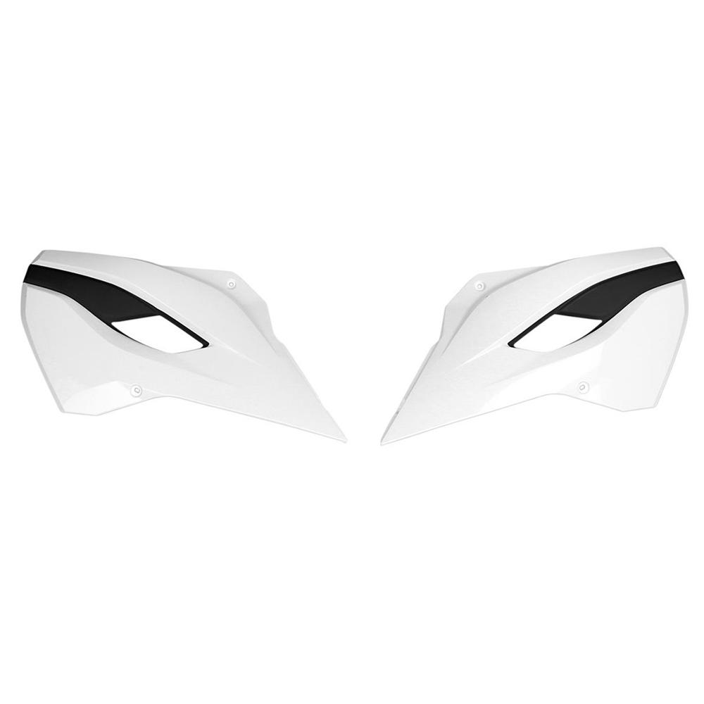 Polisport White Radiator Scoops - Husqvarna Tc/Fc 2014-15, Te/Fe 2014-16