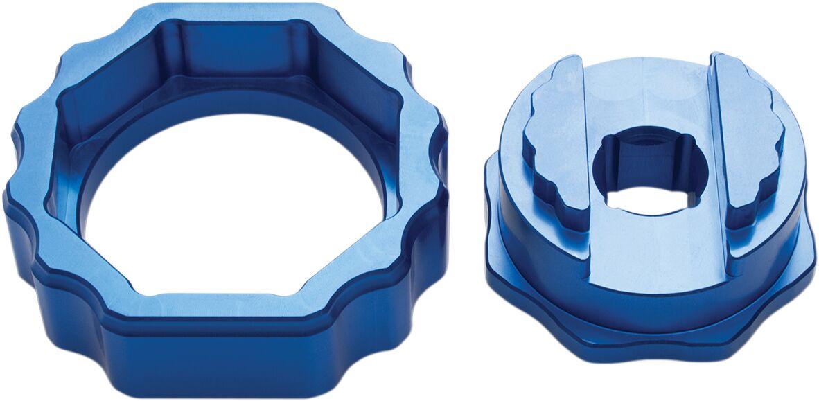 08-0569 - Motion Pro Fork Cap Tool For Showa Sff - Suzuki RMZ 450 2014-2017 - Anodised/Blue