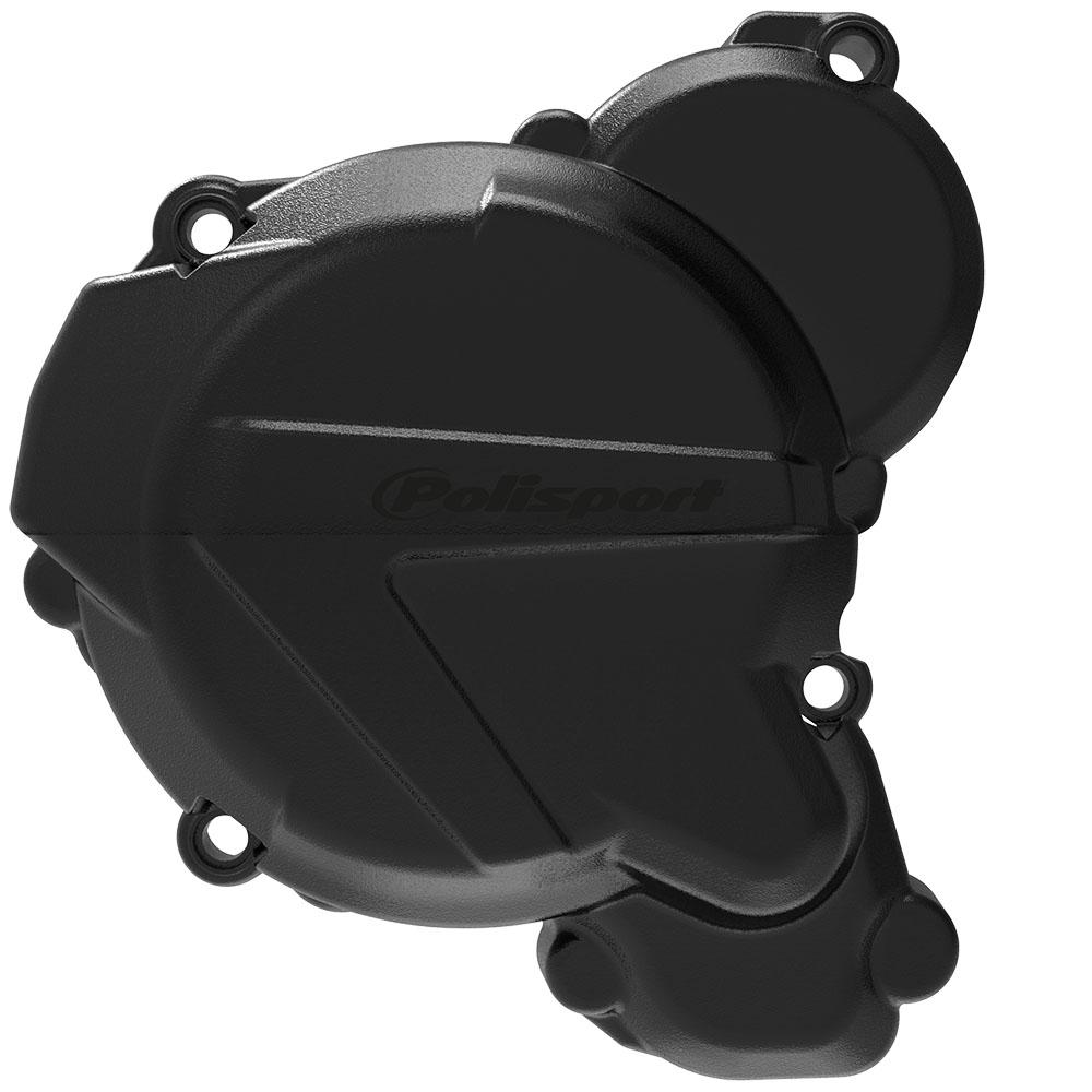 Polisport Black Ignition Cover Protector - Ktm Exc Tpi 250/300 & Husqvarna Te Tpi 250/300 2017-22