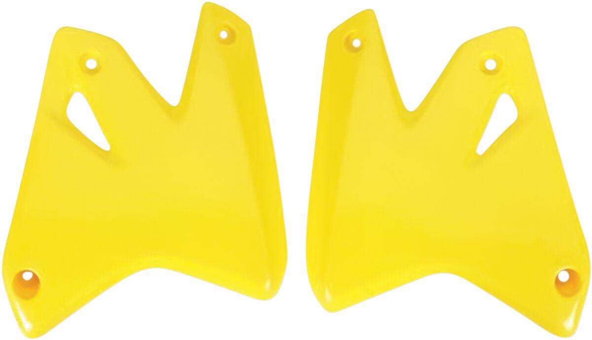Ufo Yellow Su03978#101 - Radiator Scoops - Suzuki Drz400 2000-06