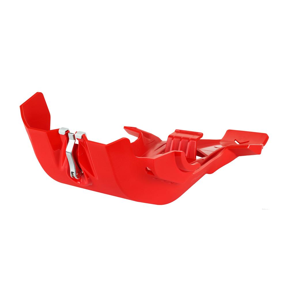 Polisport Red Fortress Skid Plate - Honda Crf250r & Crf250rx 2022-23, Crf450r & Crf450rx 2021-23