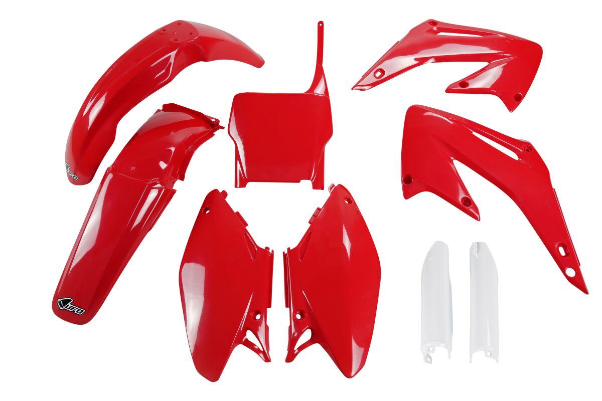 Ufo Red Hokit103f@070 - Full Plastics Kit - Honda Cr 125/250 2005-07