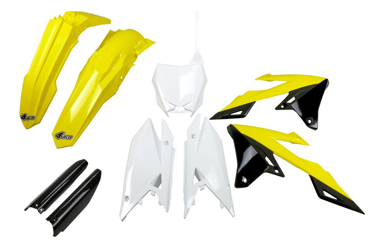 Ufo Sukit418f@999 - Full Plastics Kit - Suzuki Rmz250 2018 - Oem