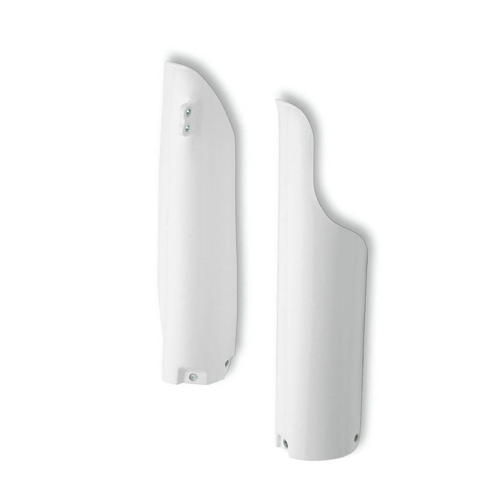 Polisport White Fork Guards - Yamaha Yz 125/250 1993-95