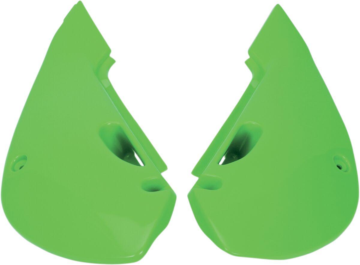Ufo Green Ka03734#026 - Side Panels - Kawasaki Kx65 2001-2018, Klx110 2002-09