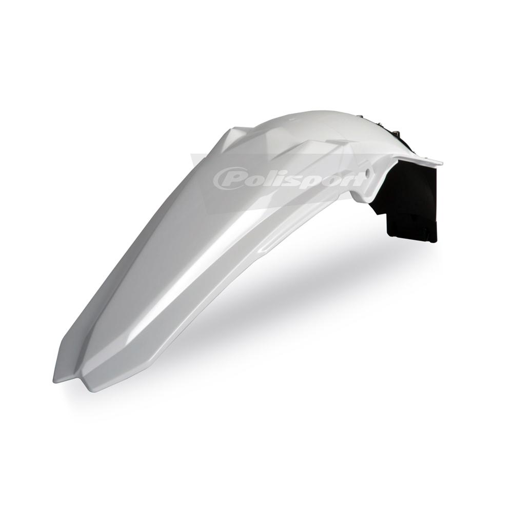 Polisport White Rear Fender - Yamaha Yzf450 2010-13
