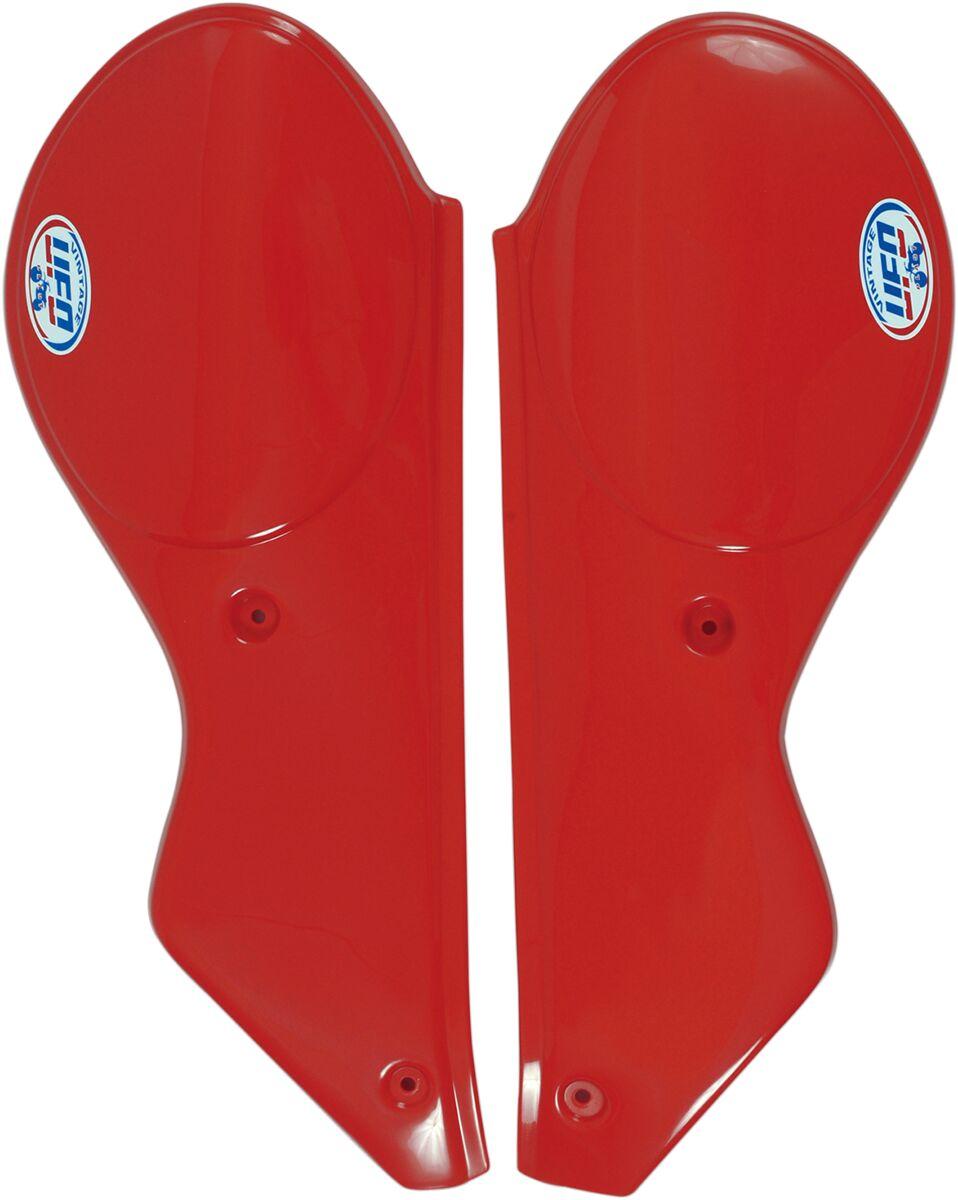 ME08060#B - UFO Vintage Side Panels - Maico 250-490cc 1981-83 - Red