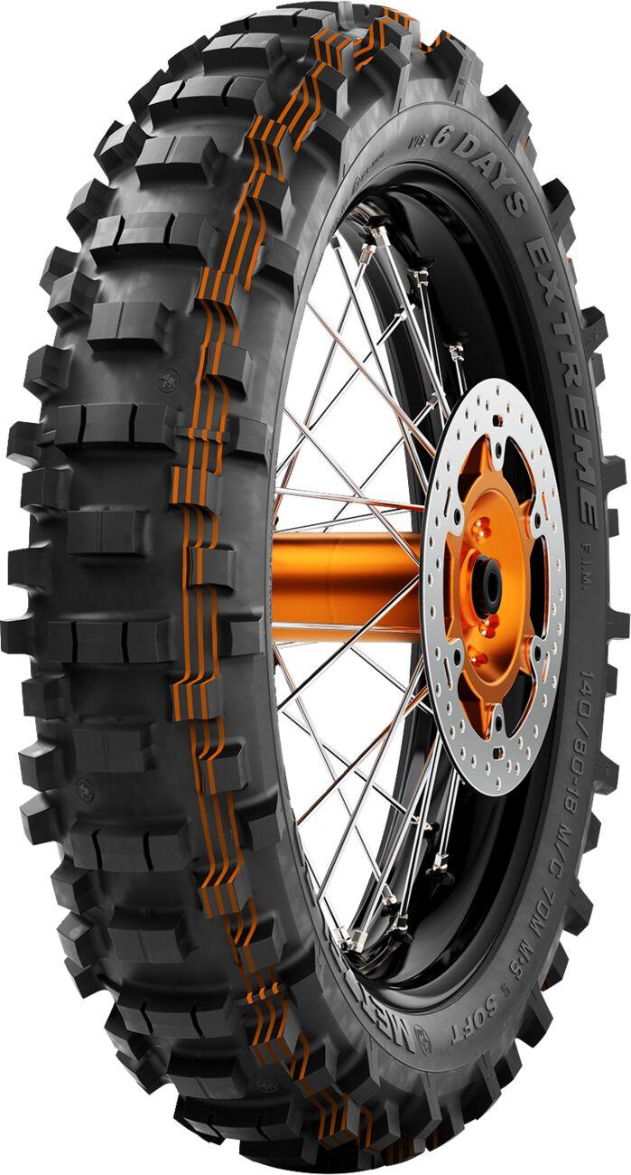 3776600 - Metzeler MCE 6 Days Extreme Soft 70R Rear Tyre - 140/80-18"
