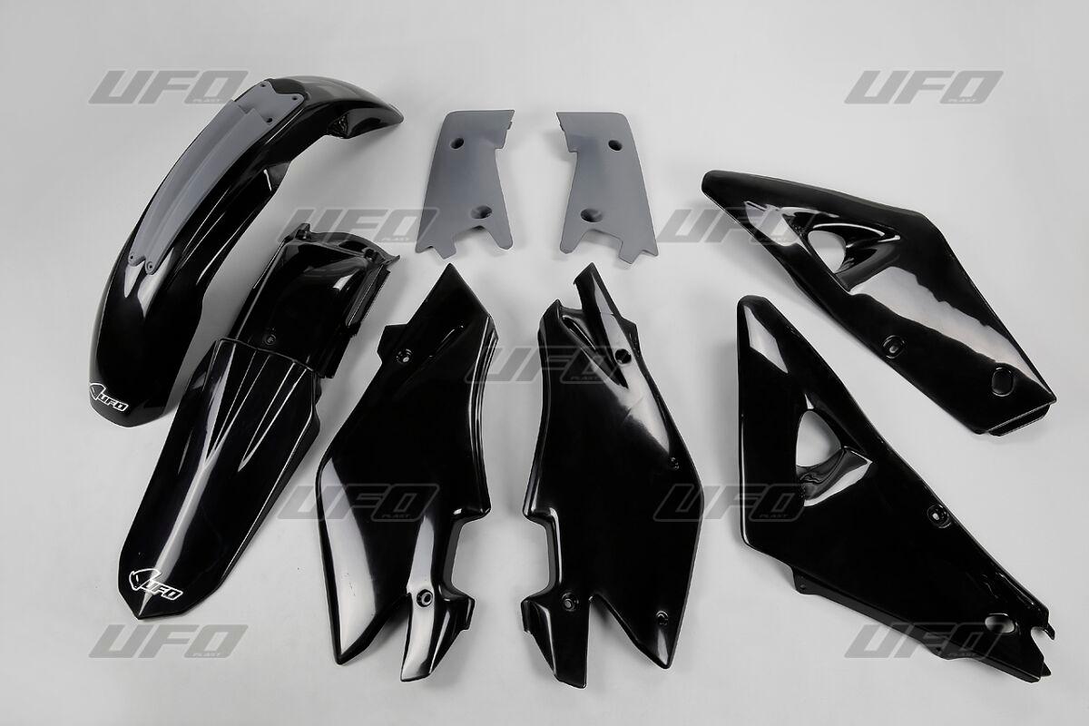 Ufo Black Hukit601@001 - Standard Plastics Kit - Husqvarna Cr 125/250 & Wr 125/250 2005