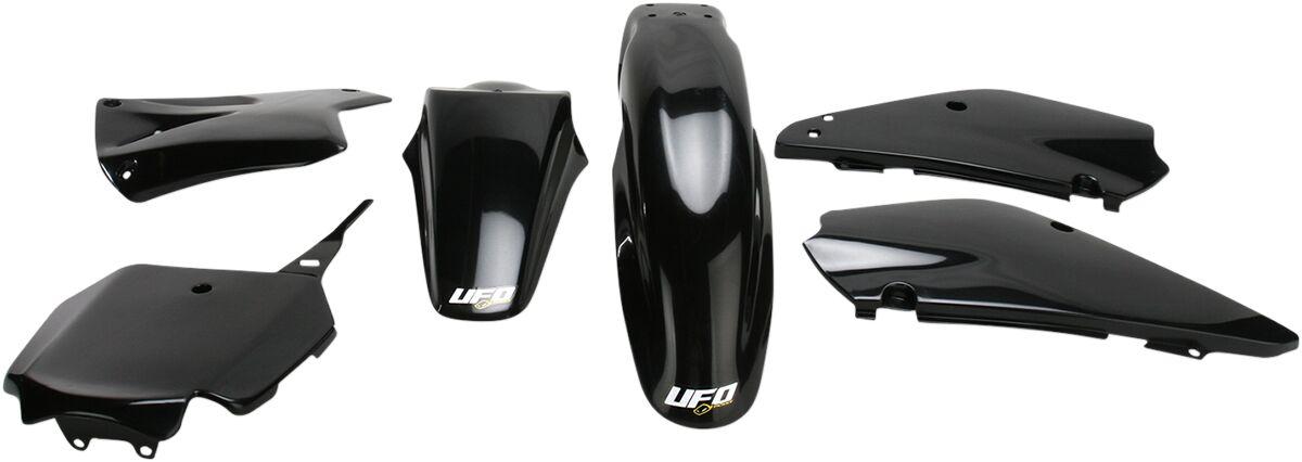 SUKIT405@001 - UFO Full Plastics Kit - Suzuki RM85 2002-18 - Black