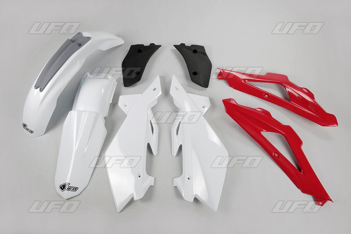 Ufo Hukit605@999 - Full Plastics Kit - Husqvarna Cr 125/250 2007-08 - Oem