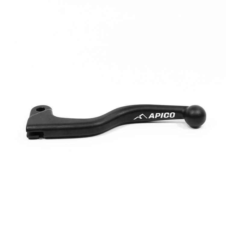 Apico Black Forged Clutch Lever - Honda Cr 125/250 1992-2003 Cr 80/85 1998-2007 Crf150 2007-17,Cr500 1996-2001 Crf450 2002-03 Blk Ln