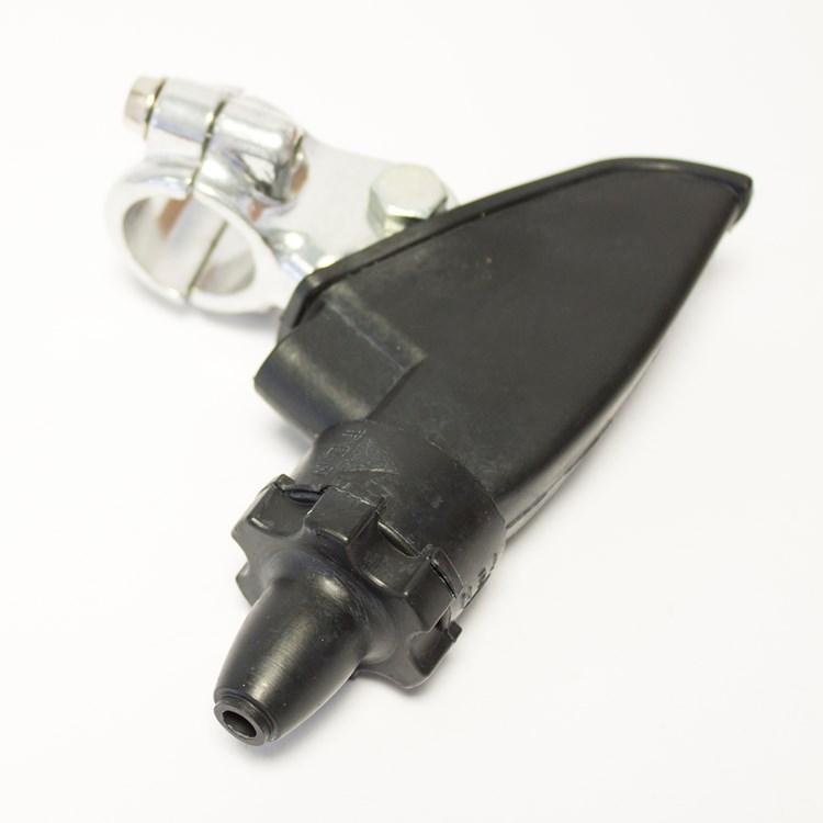 Raceline Silver Clutch Lever Holder Perch - Suzuki Rmz250 2007-23, Rmz450 2008-23