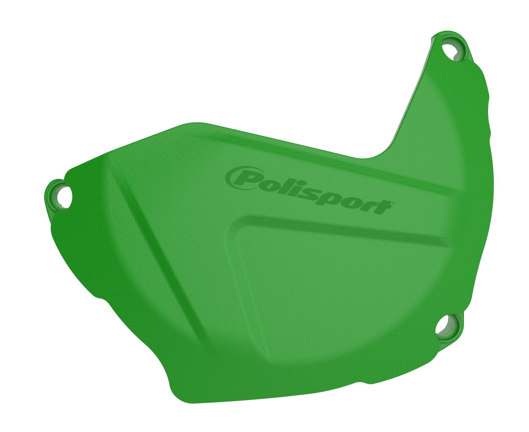 Polisport Green Clutch Cover Protector - Kawasaki Kxf250 2009-20