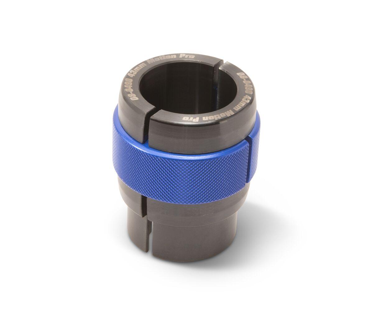 08-0490 - Motion Pro Ringer Fork Seal Driver - Yamaha YZF-R6 600 2017-2020 - Anodised/Blue/Silver