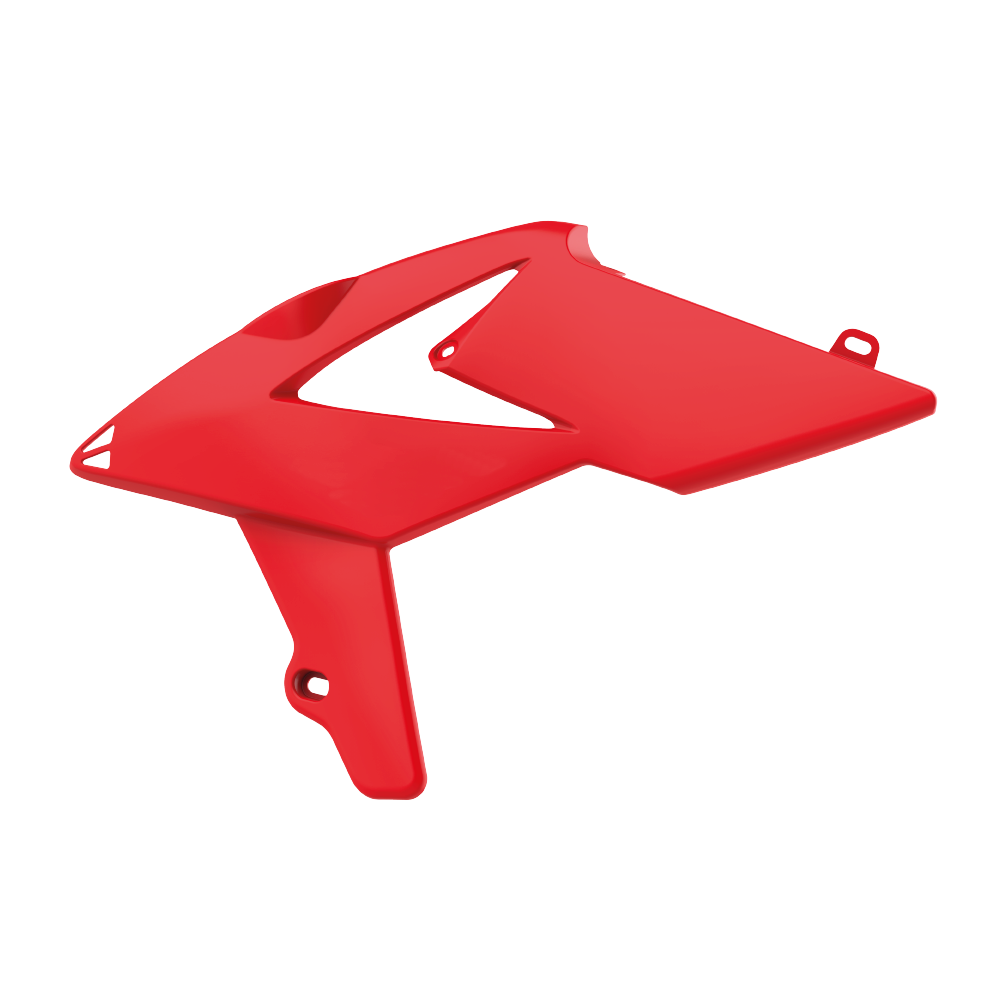 Polisport Radiator Scoops - Beta 250/300/350/498 RR 2013-18 - Red