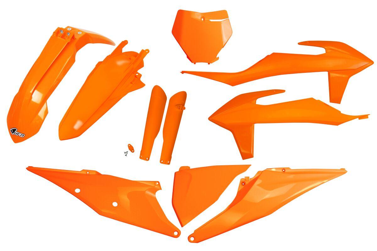 Ufo Orange Ktkit522f@127 - Full Plastics Kit - Ktm Sx 125/150/250 & Sxf 250/350/450 2019-22