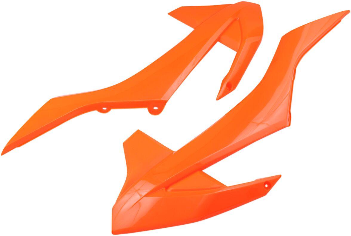 KT04085#FFLU - UFO Radiator Scoops - KTM SX85 2018 - Fluro Orange