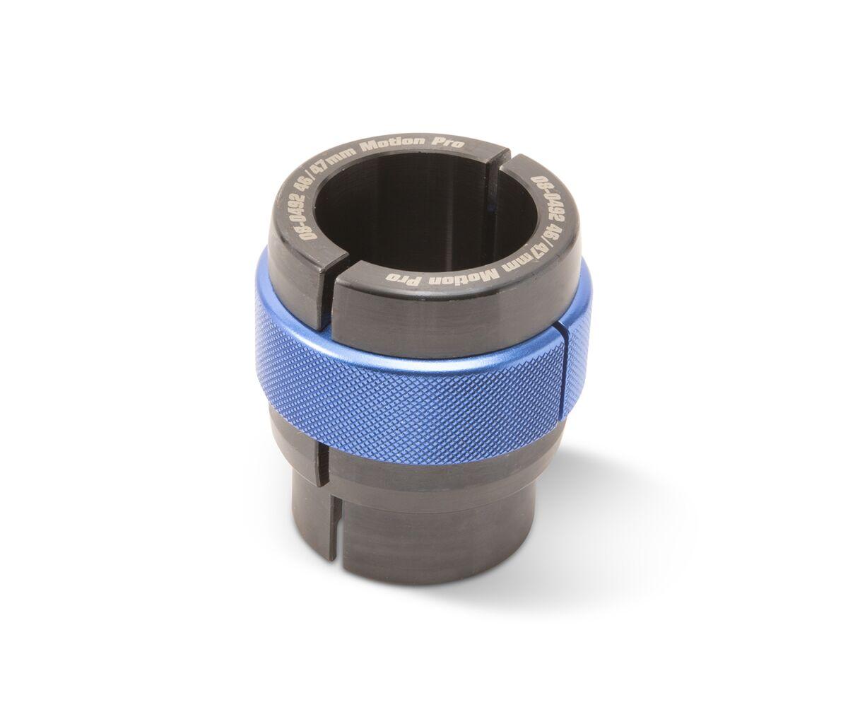 08-0492 - Motion Pro Ringer Fork Seal Driver - Yamaha YZF450 2003 - Anodised/Blue/Silver