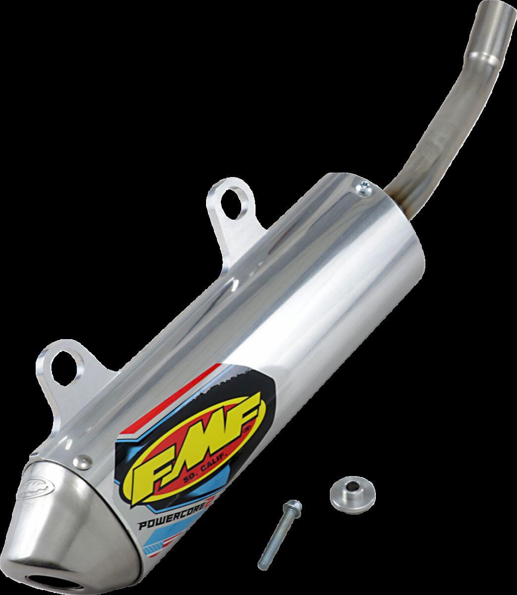 025258 - FMF Powercore 2 Exhaust Silencer For Husqvarna TC125 & KTM SX 125/150 2019-22