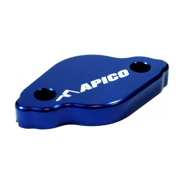 Apico Blue Rear Brake Cover - Yamaha Yz65 2018-24, Yz 125/250 2003-24, Yzf 250/450 2003-24