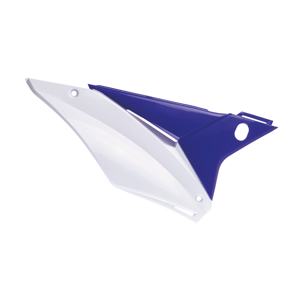 Polisport Side Panels - Sherco SE-R/SE-F 2017-23, SC/SC-F 2019-23 - Blue/ White