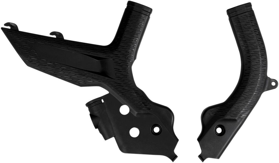 Ufo Black Kt04098#001 - Frame Guards - Ktm Sxf 250/350/450 2019-23