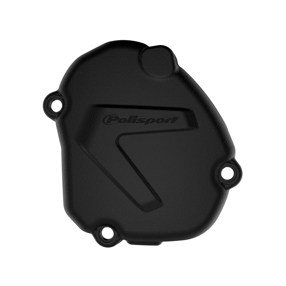 Polisport Black Ignition Cover Protector - Yamaha Yz125 2005-21