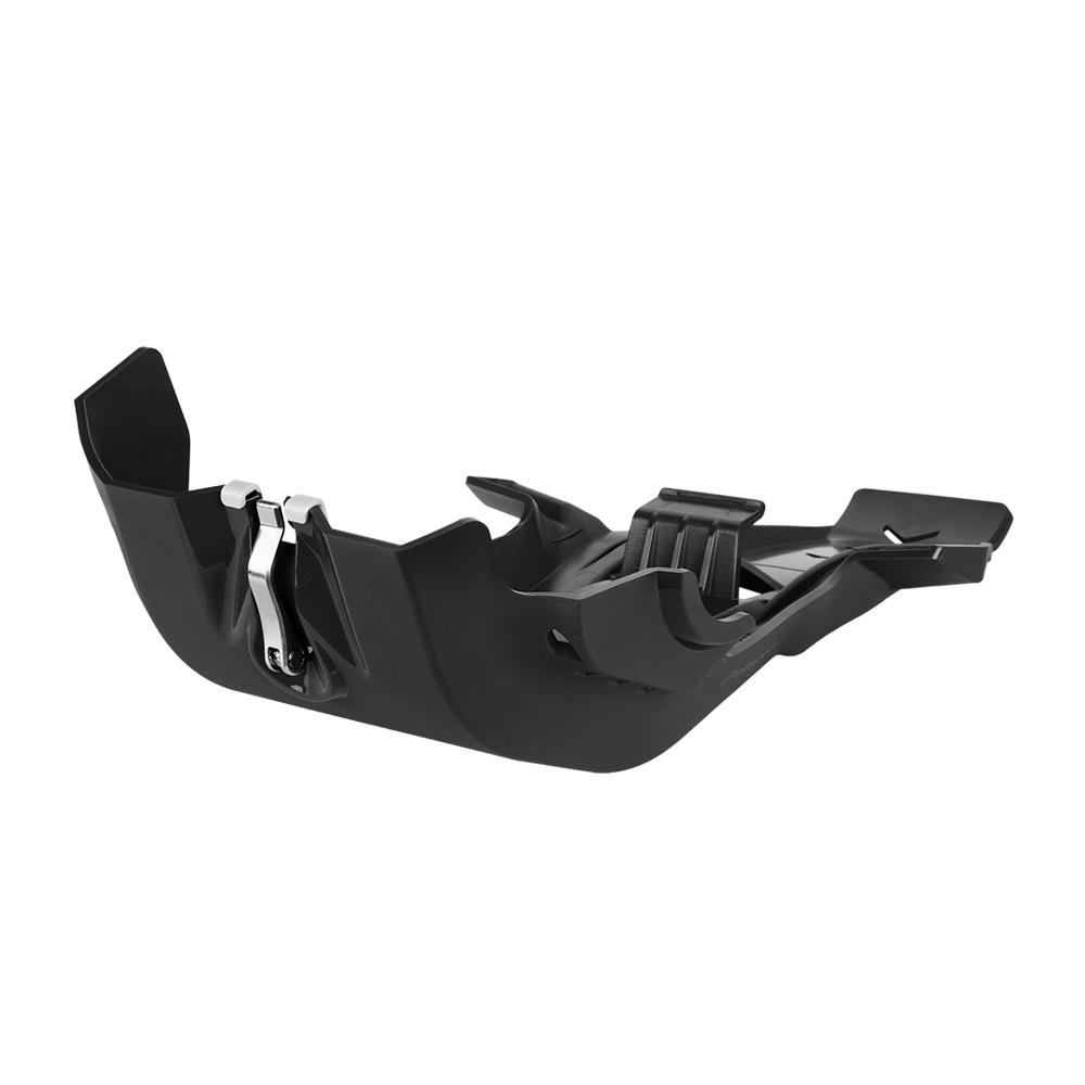 Polisport Black Fortress Skid Plate - Honda Crf250r & Crf250rx 2022-2025, Crf450r & Crf450rx 2021-2025