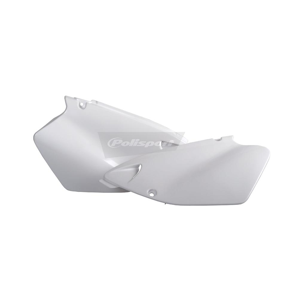 Polisport White Side Panels - Yamaha Yz 125/250 1996-2001