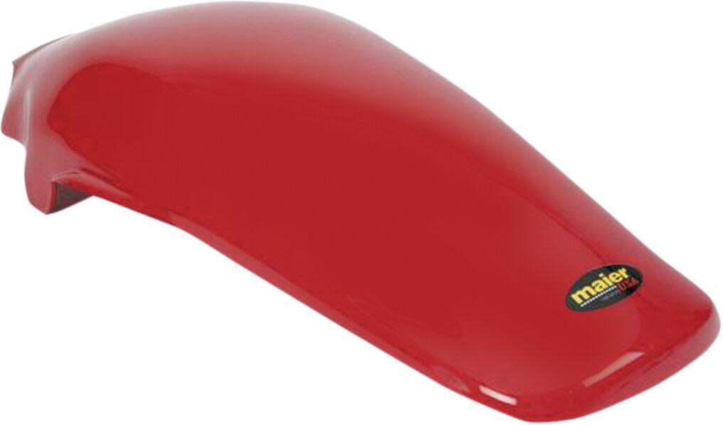 124622 - M12462R - Maier Rear Fender - Honda CR125 1984-90, CR250R 1985-89, CR500 1986-90 - Dark Red