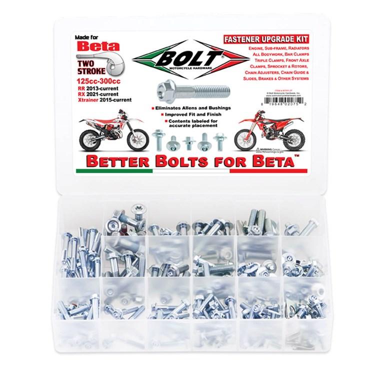 Bolt Hardware Pro Pack Fastener Kit Beta RR 125-300, X-Trainer 250-300 2013-2025