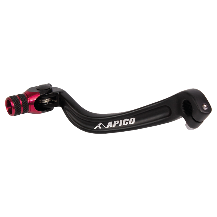 Apico Black/Red Elite Gear Pedal - Beta 350/390/430/480 Rr 2020-22