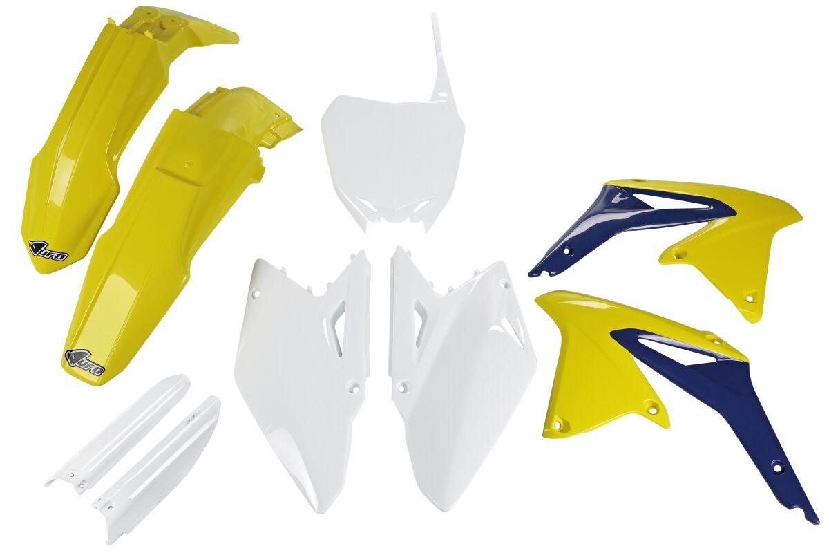 Ufo Sukit409f@999 - Full Plastics Kit - Suzuki Rmz450 2008 - Oem