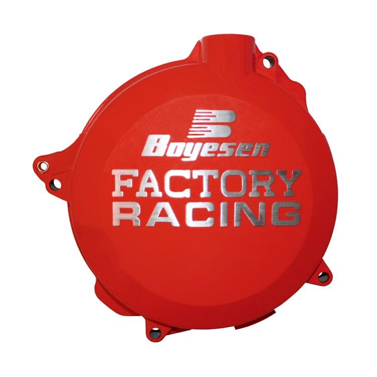 Boyesen Clutch Cover - Suzuki RMZ250 2007-22 - Red