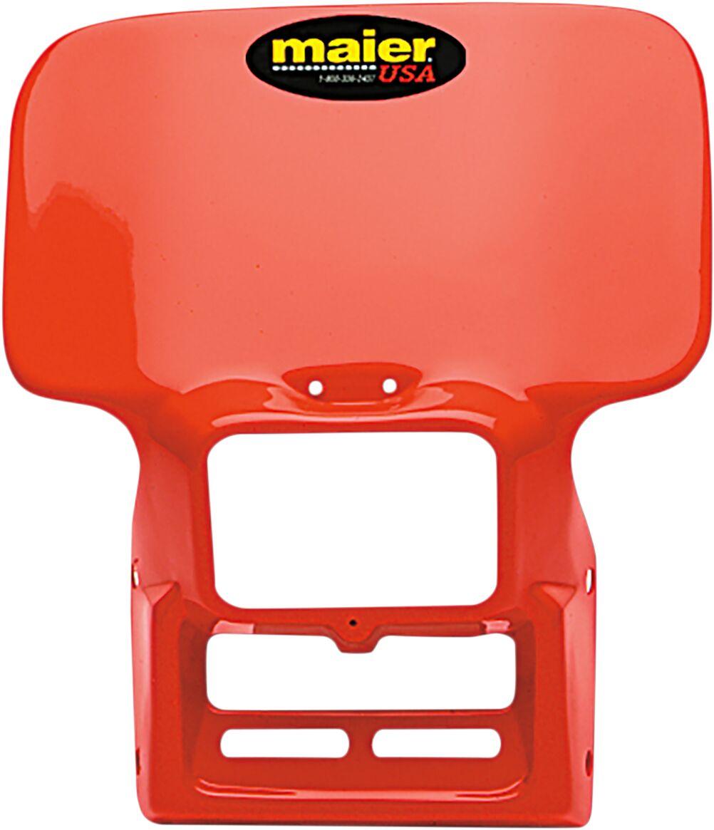 122007CT - M12200 - Maier Headlight Mask - Honda XR350R 1983-85, XR600R 1985-2000 - Red