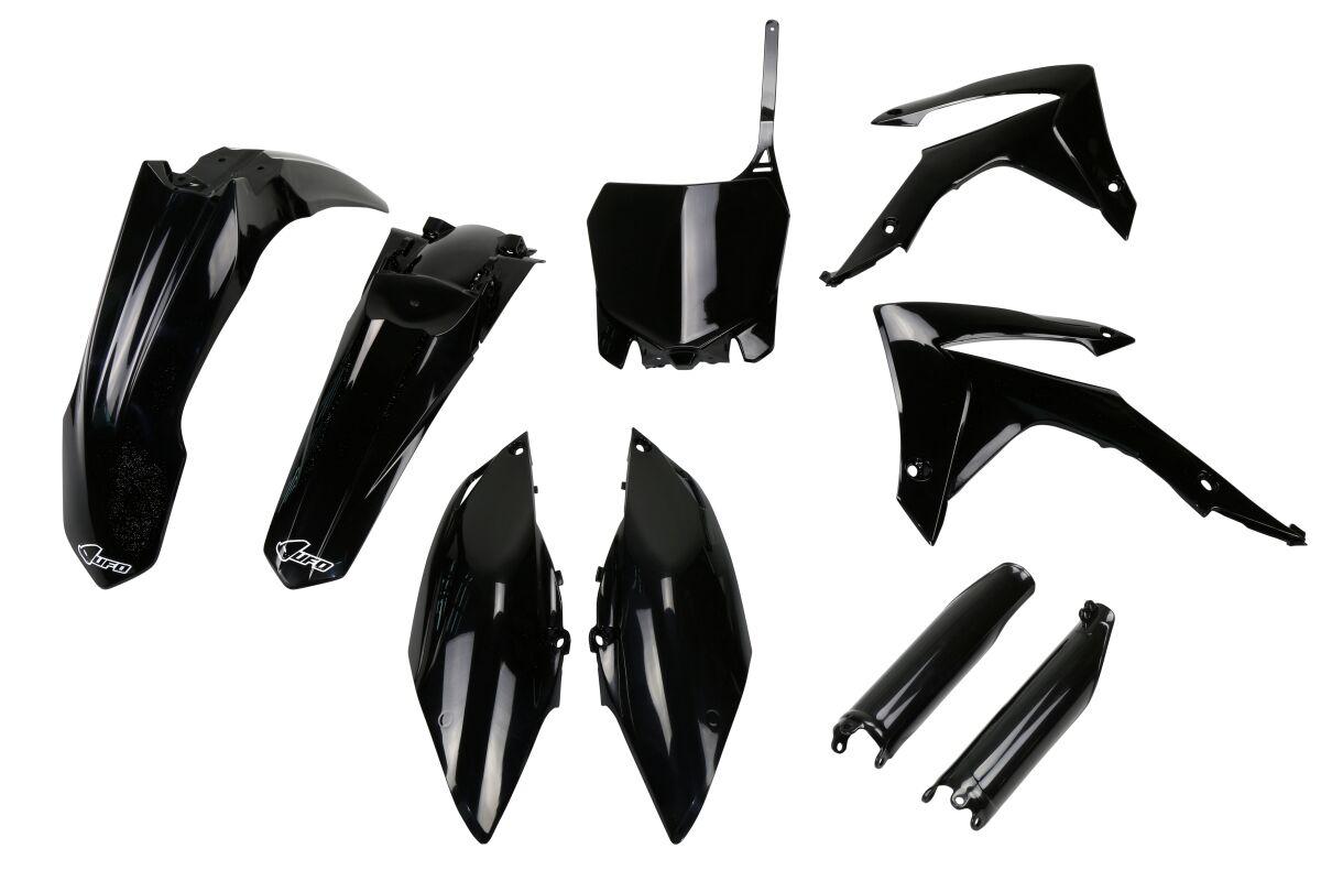 Ufo Black Hokit116f@001 - Full Plastics Kit - Honda Crf250r 2014-17, Crf450r 2013-16