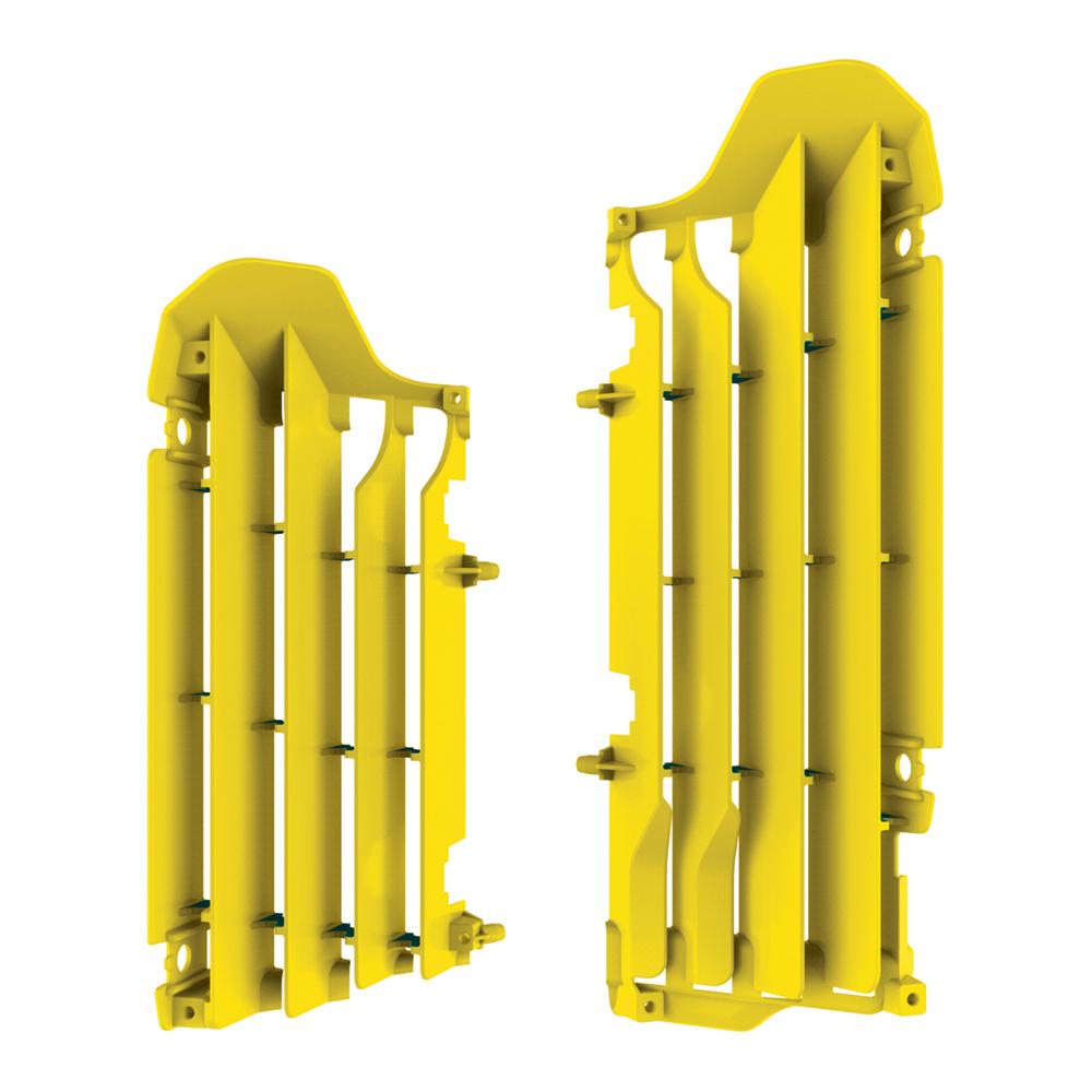 Polisport Yellow Radiator Louvres - Suzuki Rmz450 2018-23