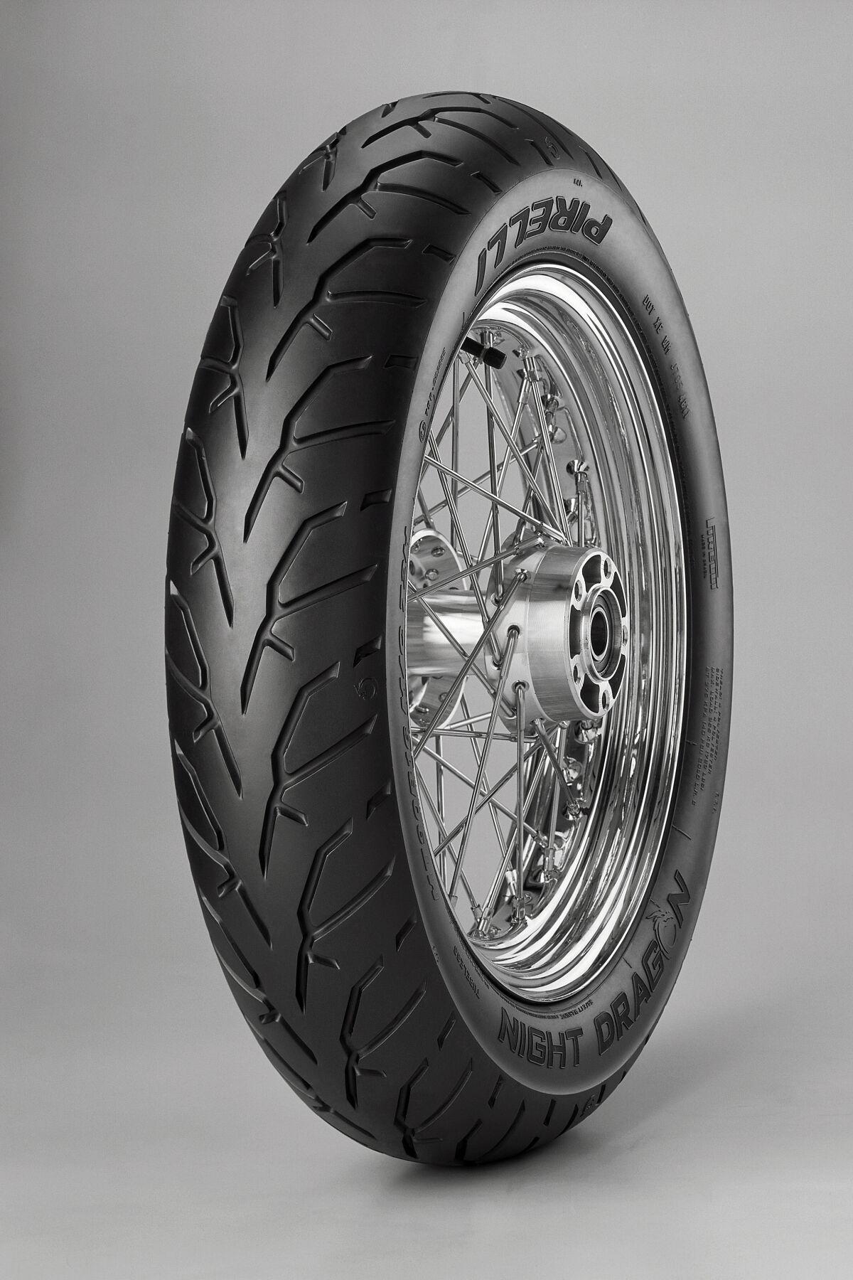 2211300 - Pirelli Night Dragon 63V TL Front Tyre - 130/70-18"