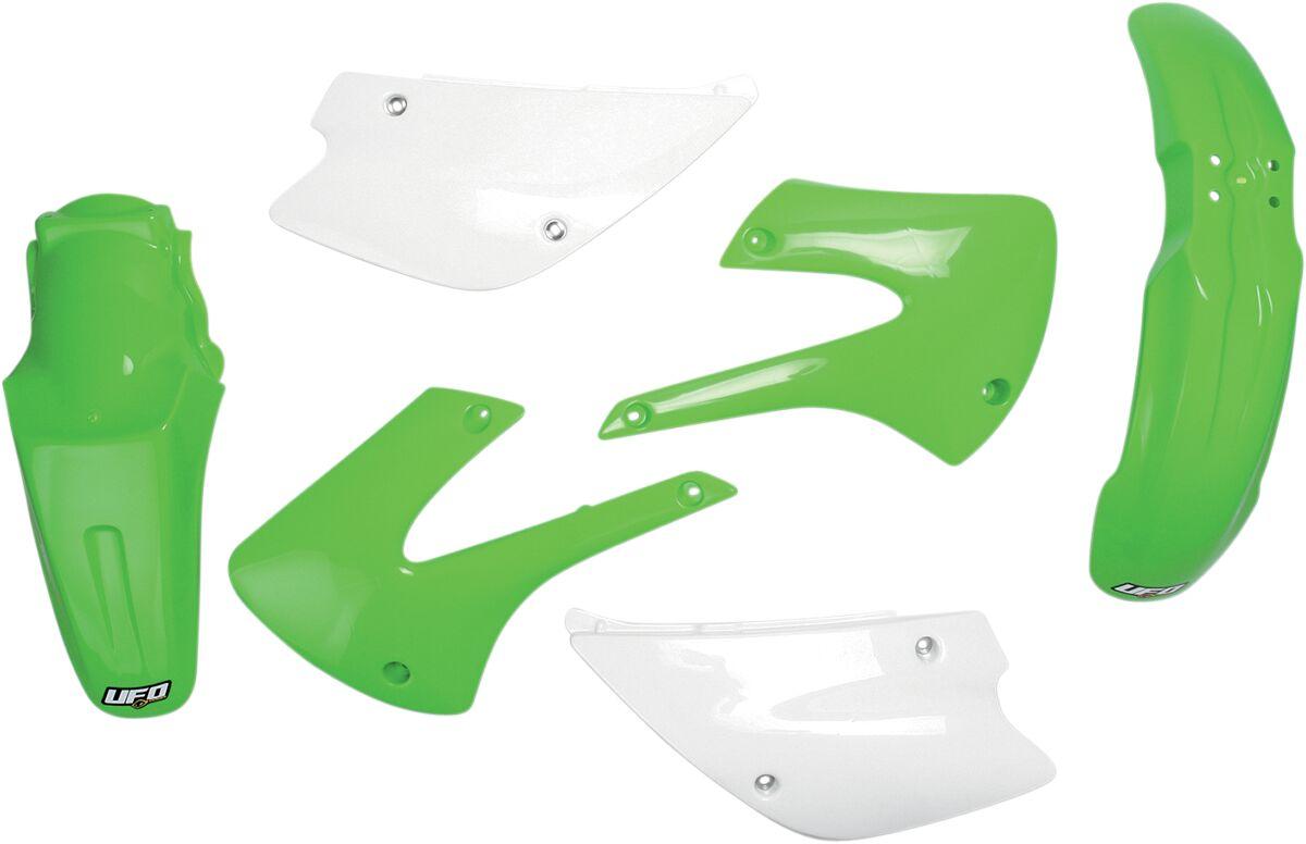 Ufo Kakit207k@999 - Kakit207k@999 - Full Restyle Plastics Kit - Kawasaki Kx85 2001-12 - Oem