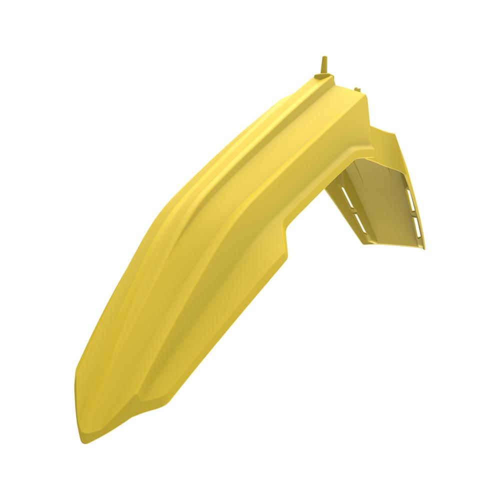 Polisport Yellow Front Fender - Suzuki Rmz250 2019-23, Rmz450 2018-23