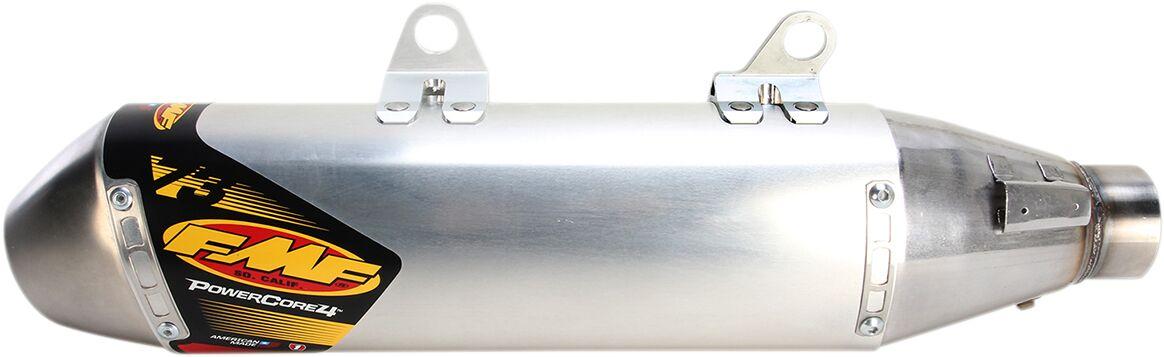 045589 - FMF Powercore 4 Hex Slip On Silencer For Husqvarna FC250/350/450 2016-18, FE250/350/450/501 2017-18, KTM EXC-F 2017, SXF 2016-18