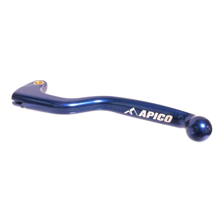 Apico Blue Elite Clutch Lever - Kawasaki Kxf250 2005-19, Kxf450 2005-18, Yamaha Yz 125/250 2000-14, Yzf 2001-08